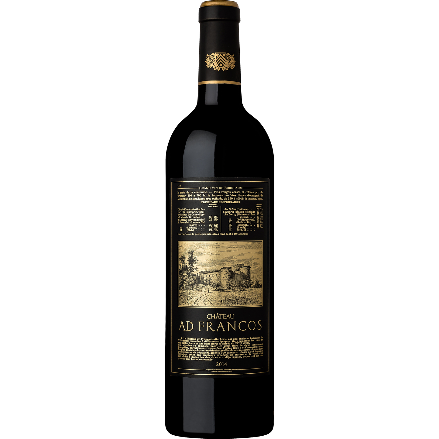 Château Ad Francos - Red 2014