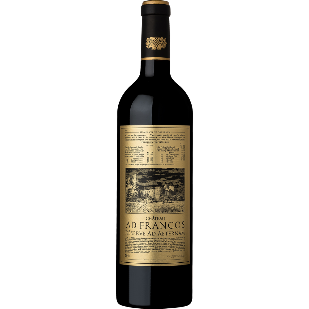 Château Ad Francos - Reserve Ad Aeternam 2011